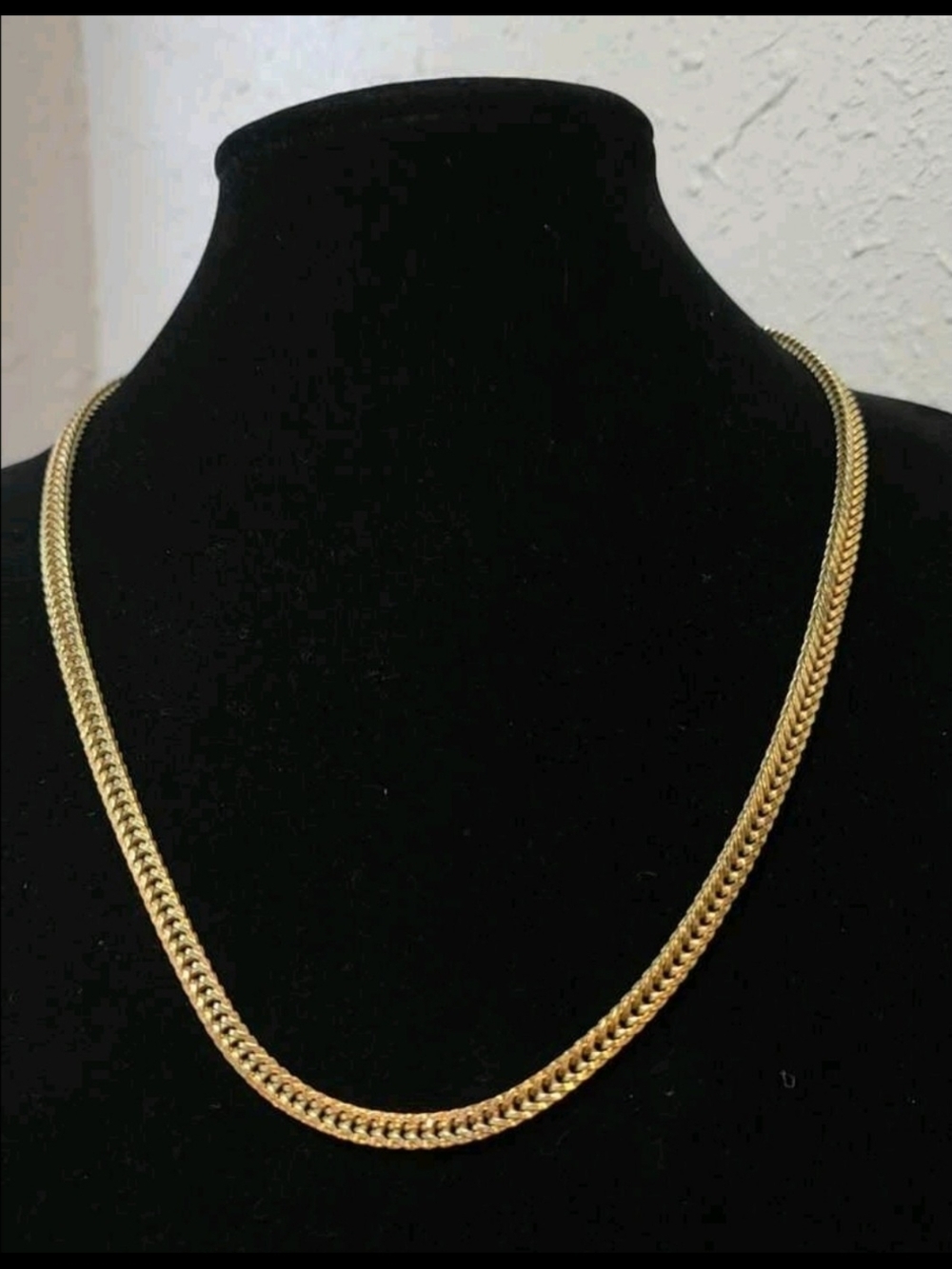 GIVENCHY Gold-Tone Franco Chain Necklace - 4G Logo Charm - 42.5g